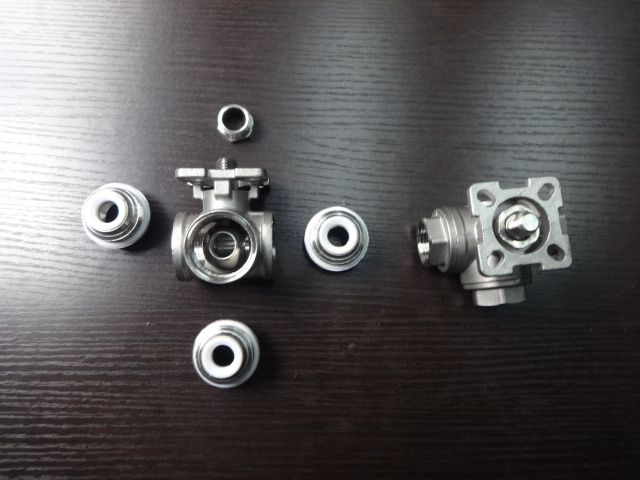 1/2"-6" Atmospheric Valve Female Thread Three Way Ball Valve