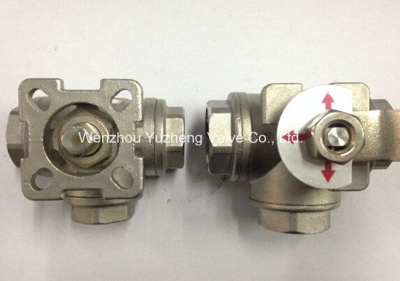 1/2"-6" Atmospheric Valve Female Thread Three Way Ball Valve