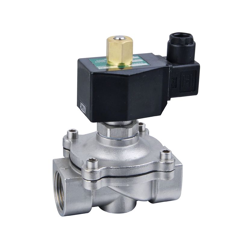 1.5 3 Inch 2 Way Gas Pinch Brass Auto Parts Solenoid Valve
