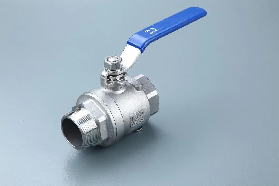 1" SS316 / SS304 2PC F X M Threaded Ball Valve