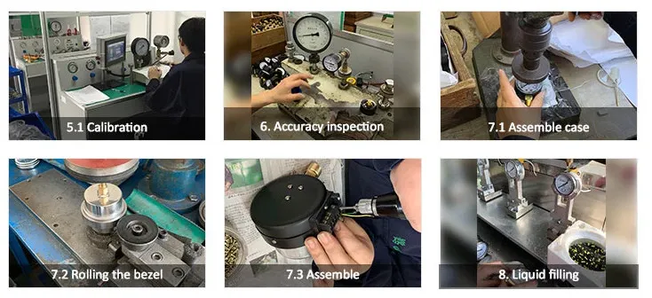 100mm Factory Wholesale Ordinary Pressure Meter