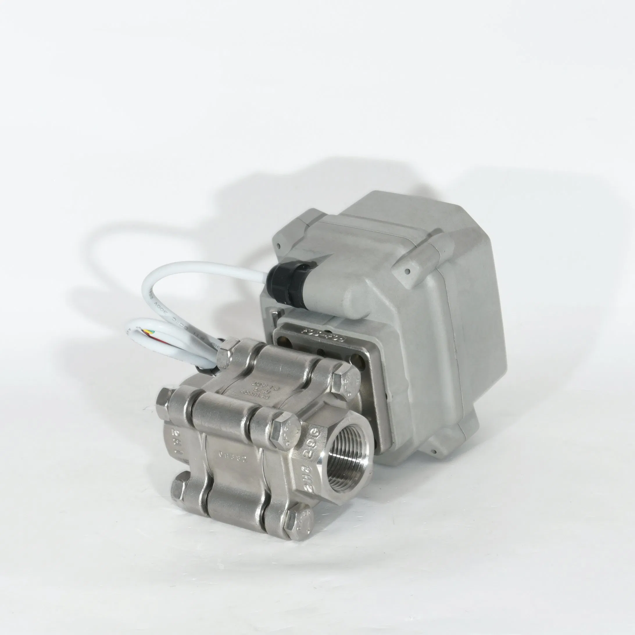 2 Way 3 Pieces 1 Inch 4-20mA Stainless Steel 304 Modulating Control Electric Ball Valve