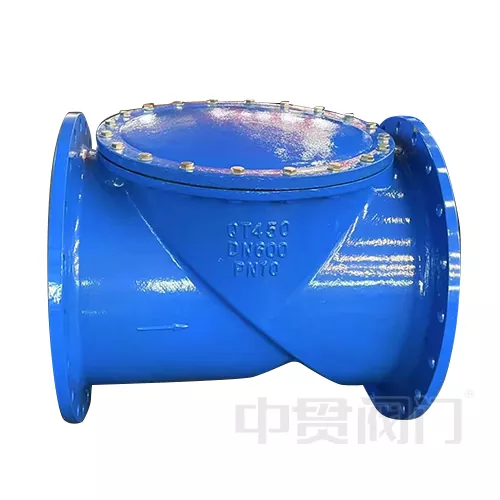 What are the key design considerations for a non-return flap in a swing check valve