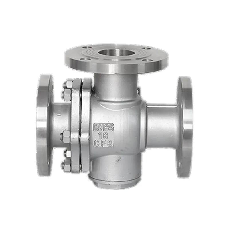 Can an L/T Port Three Way Flanged Ball Valve Be Used for Both Diversion and Mixing Without Modification