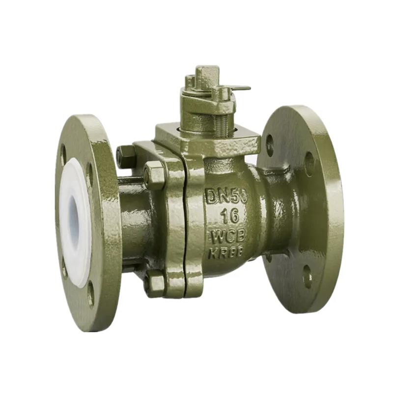 Can a Fluorine Lined Flange Ball Valve Handle High-Temperature Corrosive Media