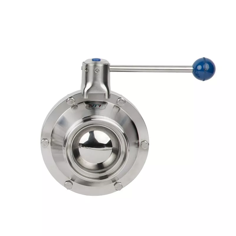 How Is a Sanitary Butterfly Type Ball Valve Installed in Stainless Steel Sanitary Piping