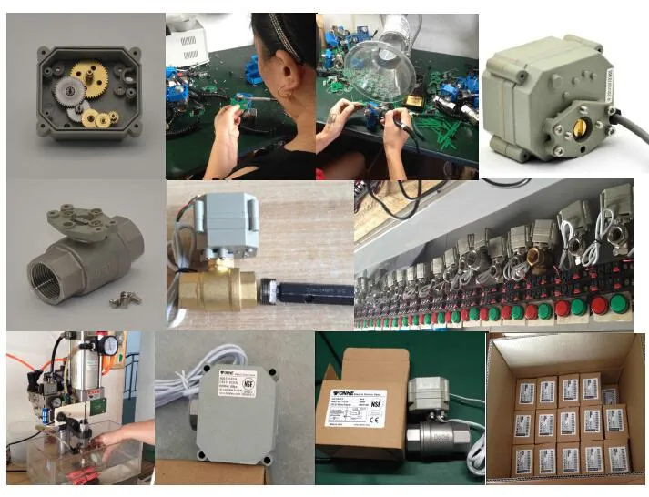 2way 1-1/2′′ Stainless Steel SS304 Direct Produced Electric Motorized Valve