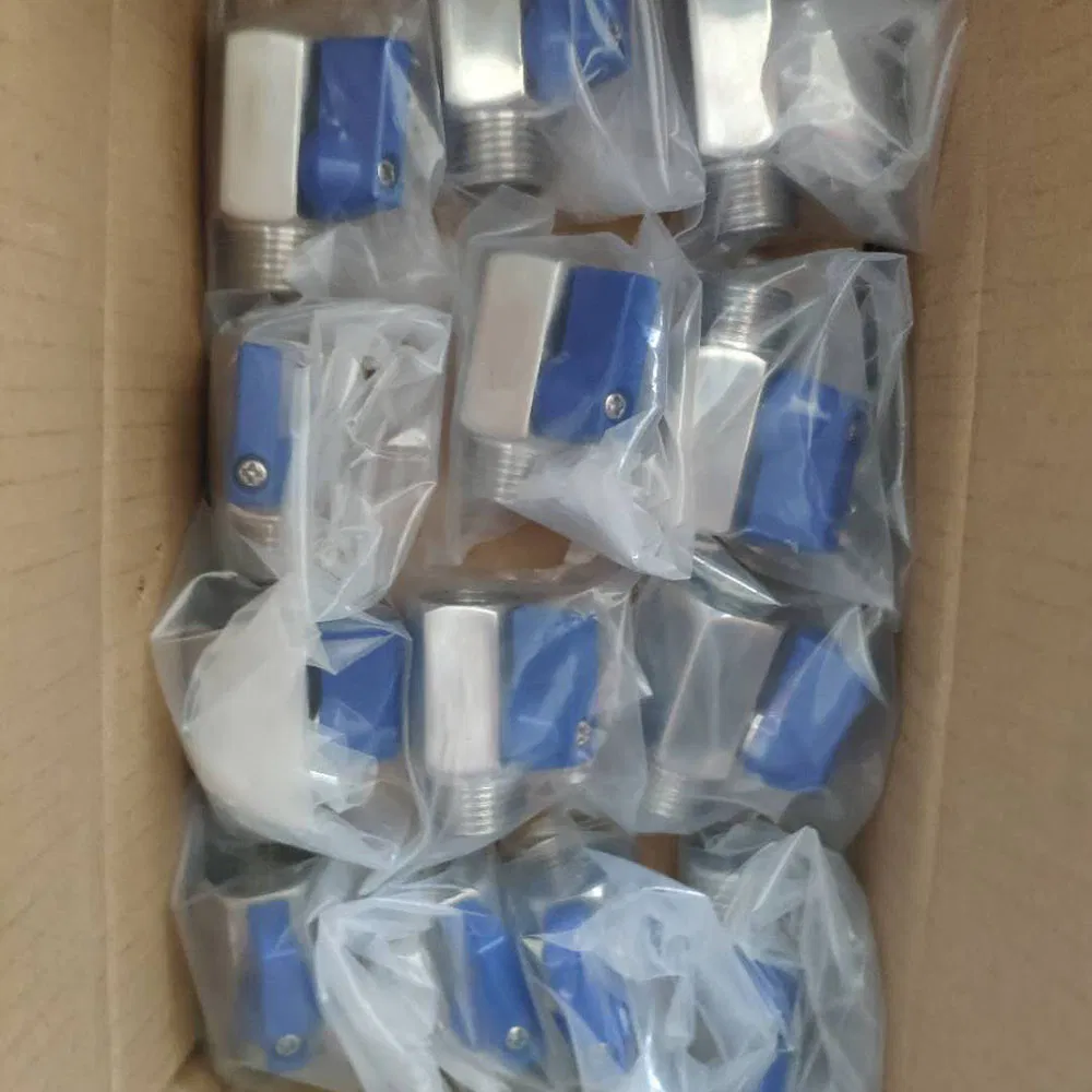 316 Stainless Steel, Inline, 2-Piece, Connection Type Fnpt X Fnpt, Ball Valve