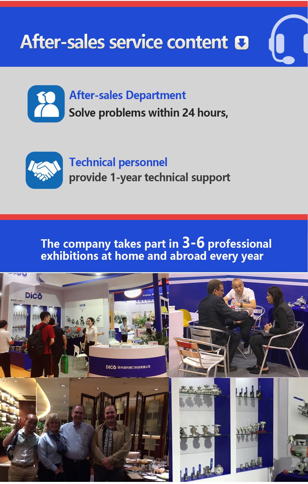 3PC Stainless Steel ISO5211 Pad Industrial Flanged Ball Valve