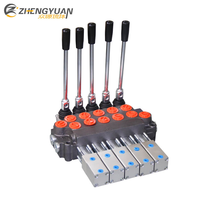 45L /M Flow Hydraulic Monoblock Pneumatic Control Air Control Valve Zt-L12