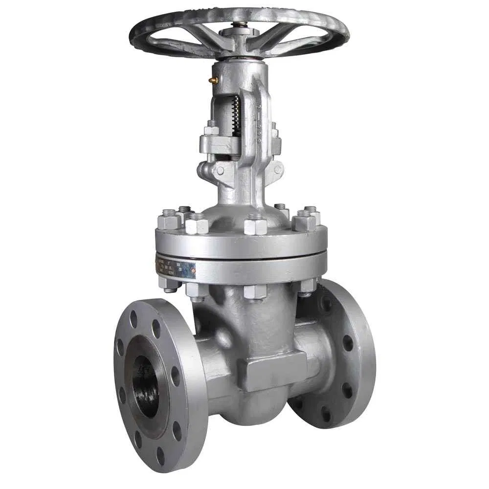 A216 Wcb 5 Inch Pn16 Handwheel Operated Gate Valve Drawing