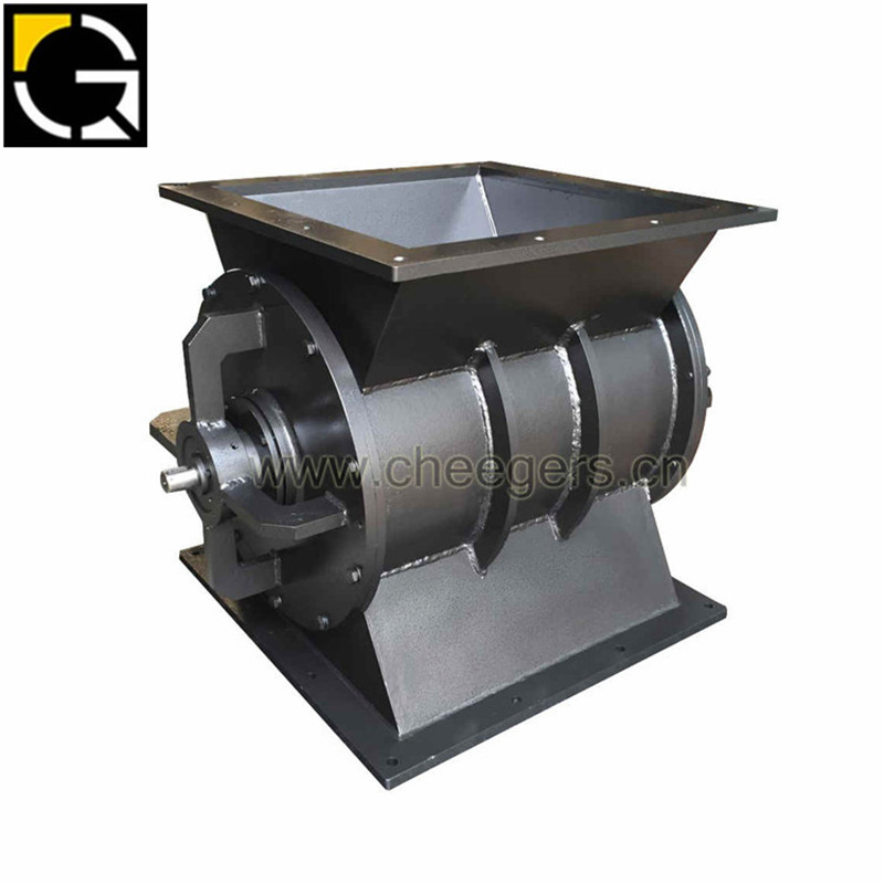 Actuated Ball Valve Intake Manifolds Cement Industry Rotary Feeder