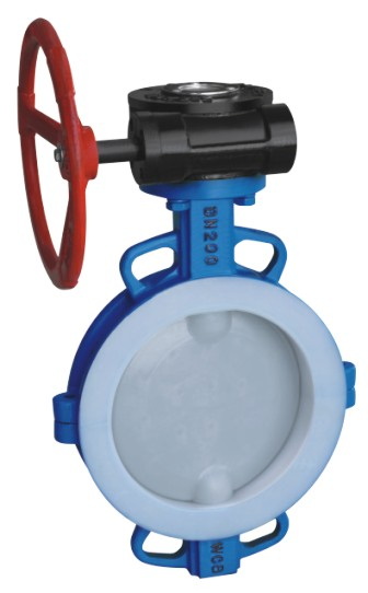 ANSI PTFE Lined Wafer Type Butterfly Valve Manufacturer