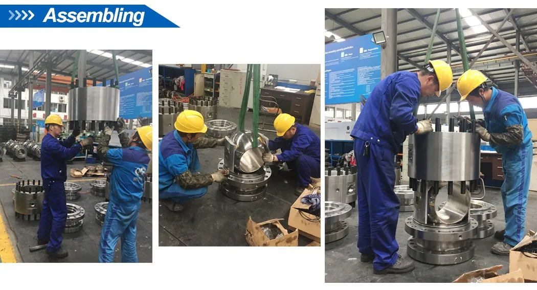 API 6D Forged Stainless Steel F316 Full Bore Flange Ends Trunnion Mounted Ball Valve