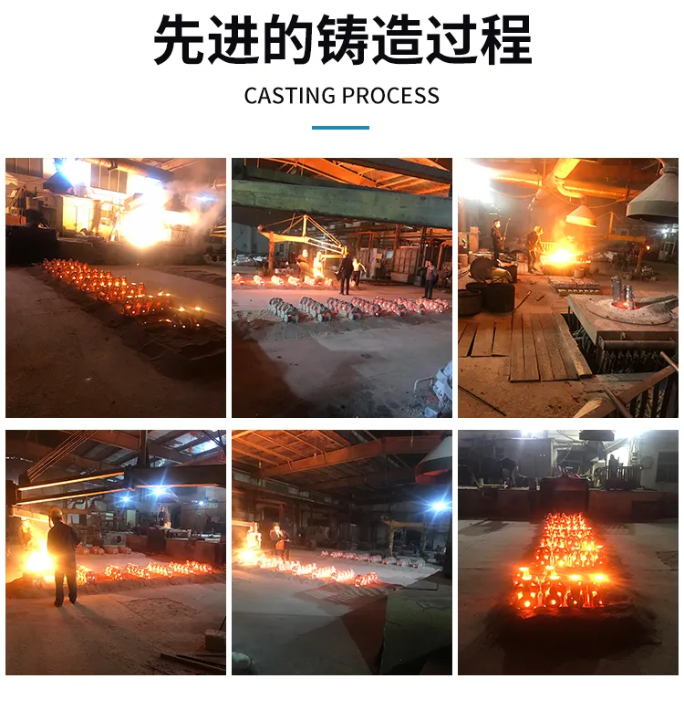 API Full Bore Industrial Cast Stainless Steel 2PC Floating Flange Ball Valve