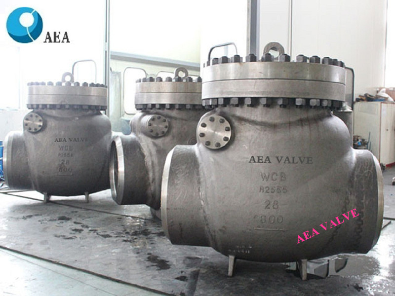 API600 BS1868 Cast Stee API Trim 1 Trim 8 Trim 8 Industrial Non-Return Silence Swing Disc Check Valve