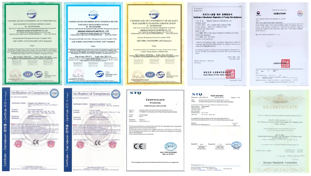 Ar N2 O2 Air Gas Regulator Chiyoda Seiki Ghn-3 Japan Type Style with Adjustment Metering Valve with Ks Certificate 1MPa 10bar 10kgf/Cm2 25MPa 250bar