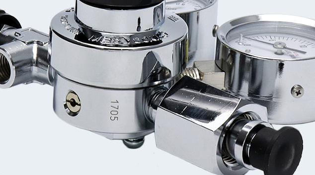 Ar N2 O2 Air Gas Regulator Chiyoda Seiki Ghn -3 Japan Type Style with Gas Economizer Adjustment Metering Valve with Ks 1MPa 10bar 25MPa 250bar 250kgf/Cm2