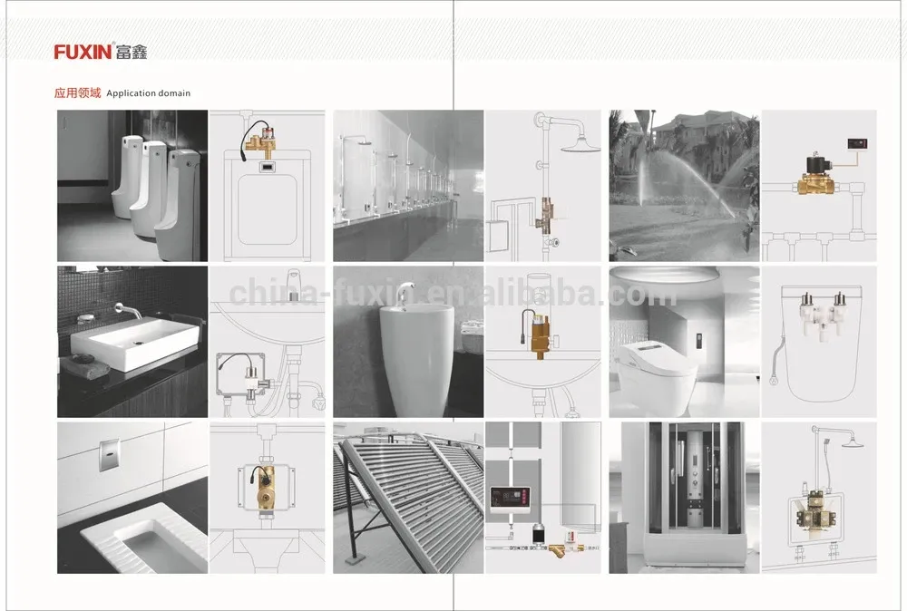 Bathroom Urinal Sensor 12V Solenoid Valve