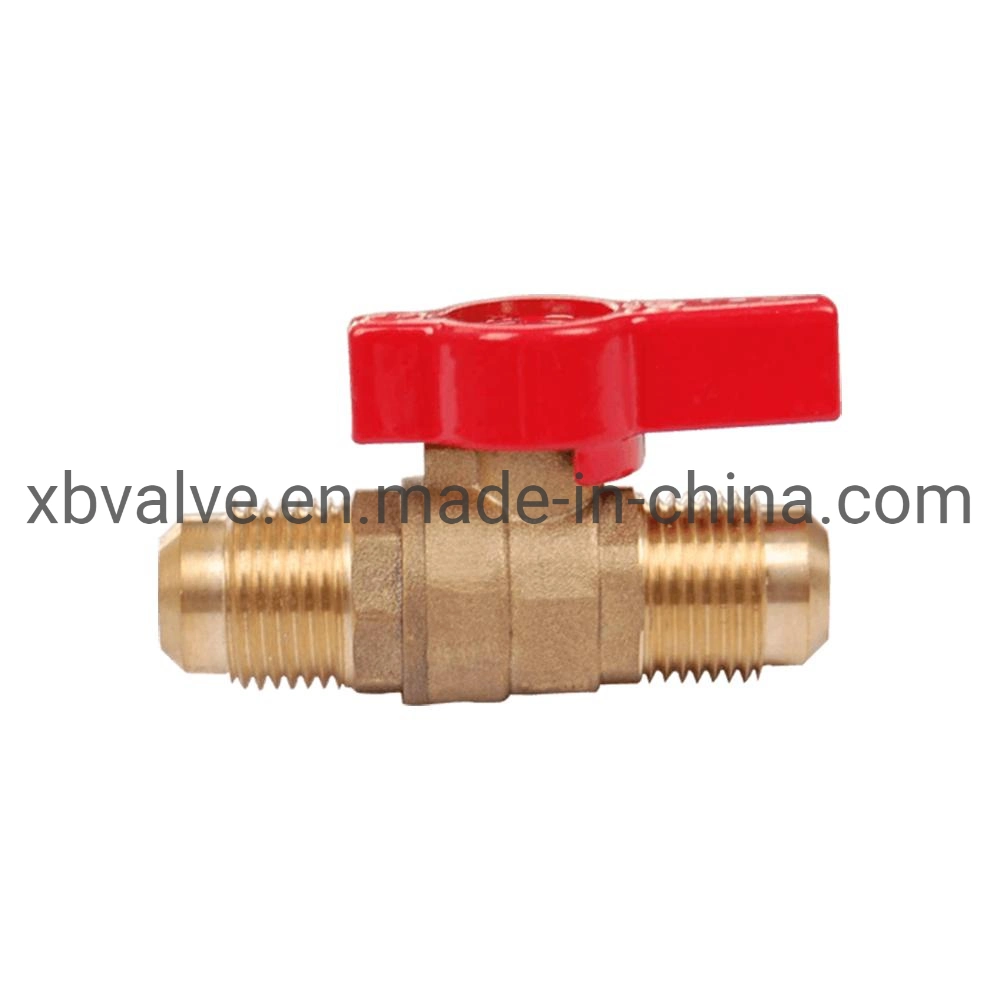 Brass Gas Ball Valve with FF Thread