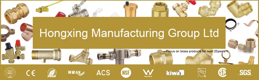 Brass Hot Stamped Automatic Thread Male Connect Air Vent