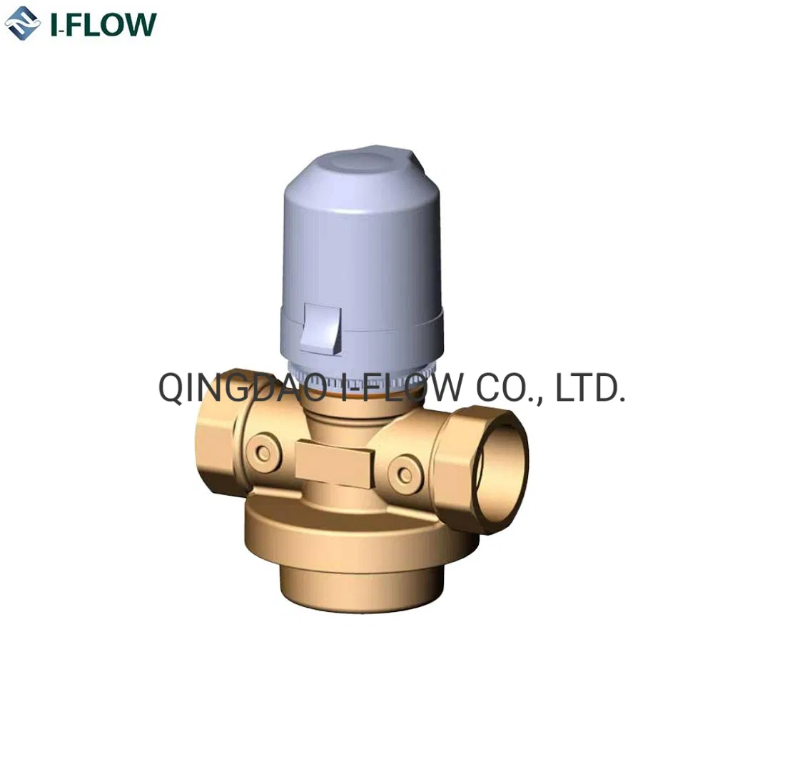 Brass Threaded Pressure Independent Control Valve for Fcu