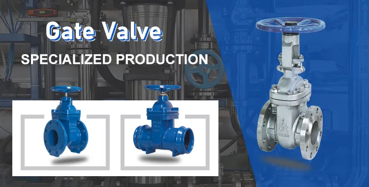 BS5150/BS5163 Iron Grooved/Flanged Gate Sluice Valve
