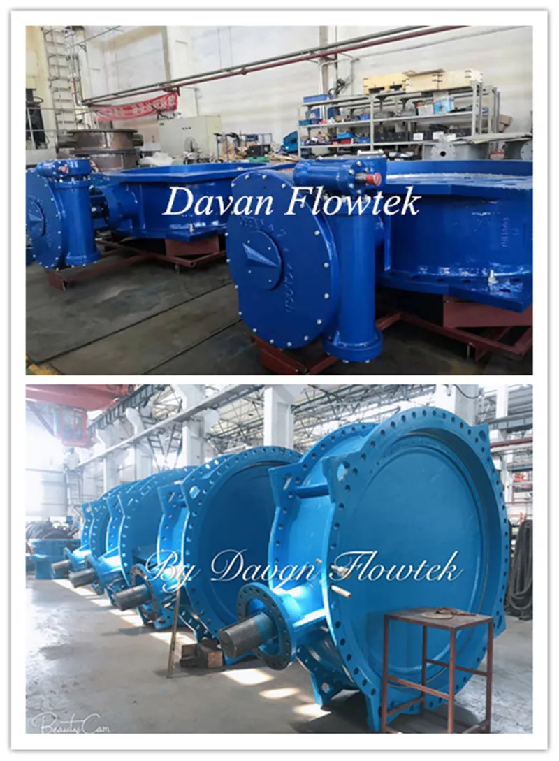 BS5163 Ductile Cast Iron Rubber Wedge Gear Operation Gate Valve