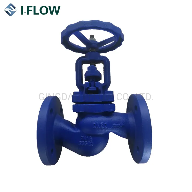 Cast Iron DIN4 Inch Flange Globe Valve