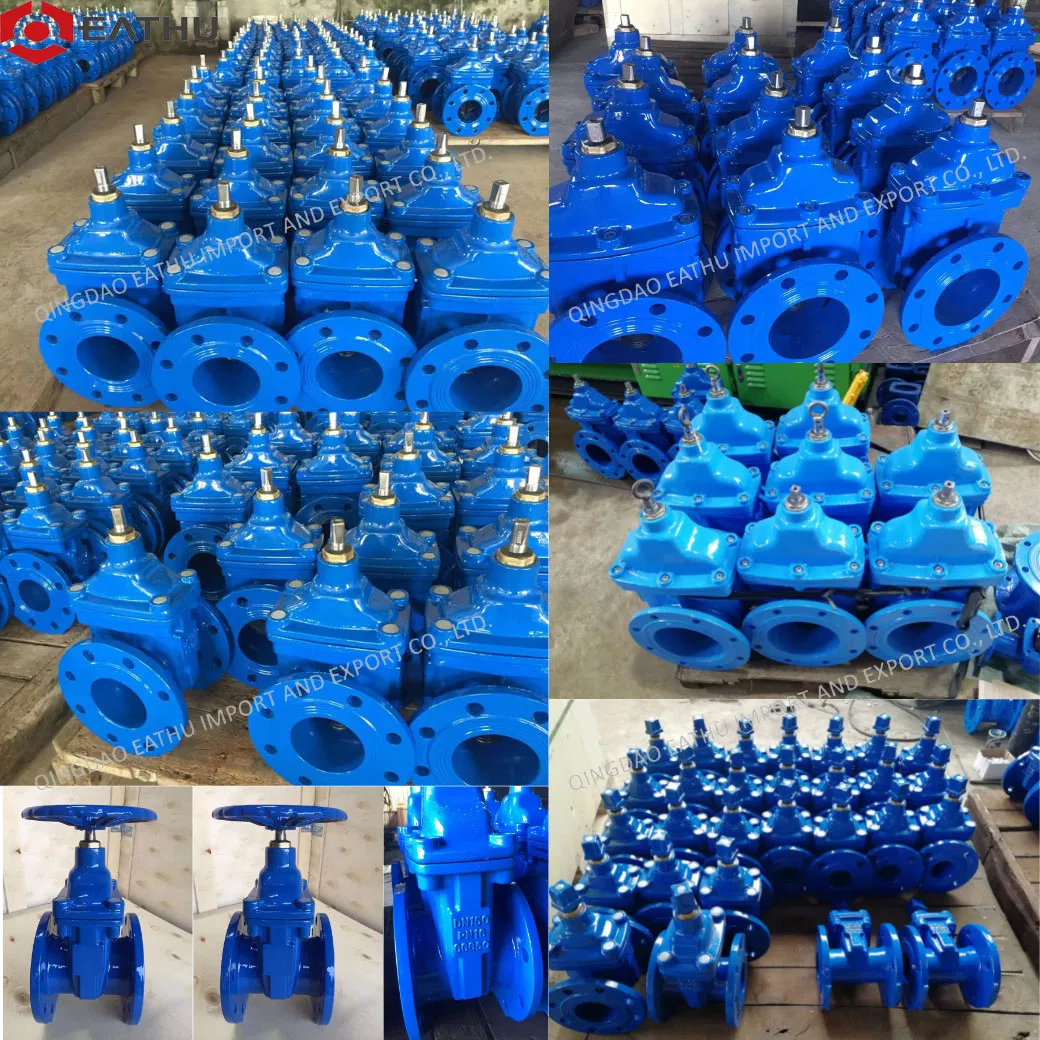 Cast Iron / Ductile Iron Nrs Pn10/Pn16, Resilient Seated Gate Valves with Socket End