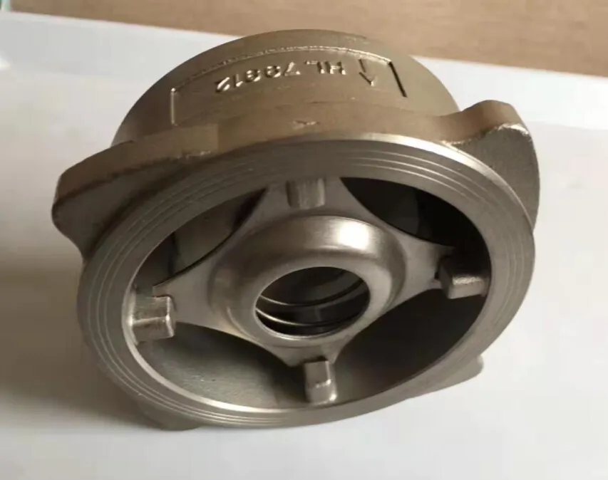 Cast Stainless Steel/Ss Spring Thread 3PC Check/Non Return Valve