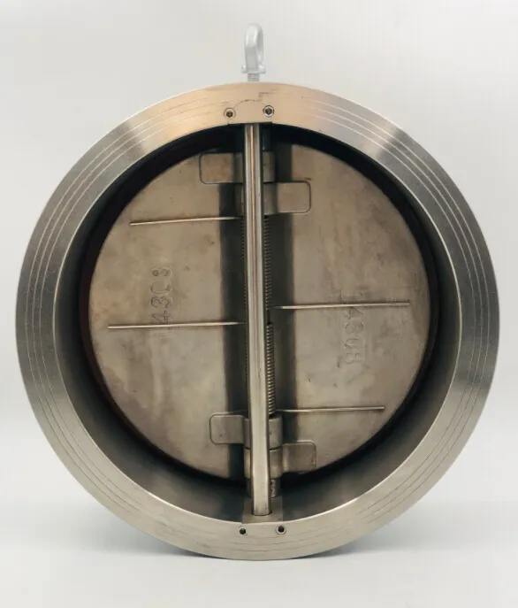 Cast Stainless Steel/Ss Spring Thread 3PC Check/Non Return Valve