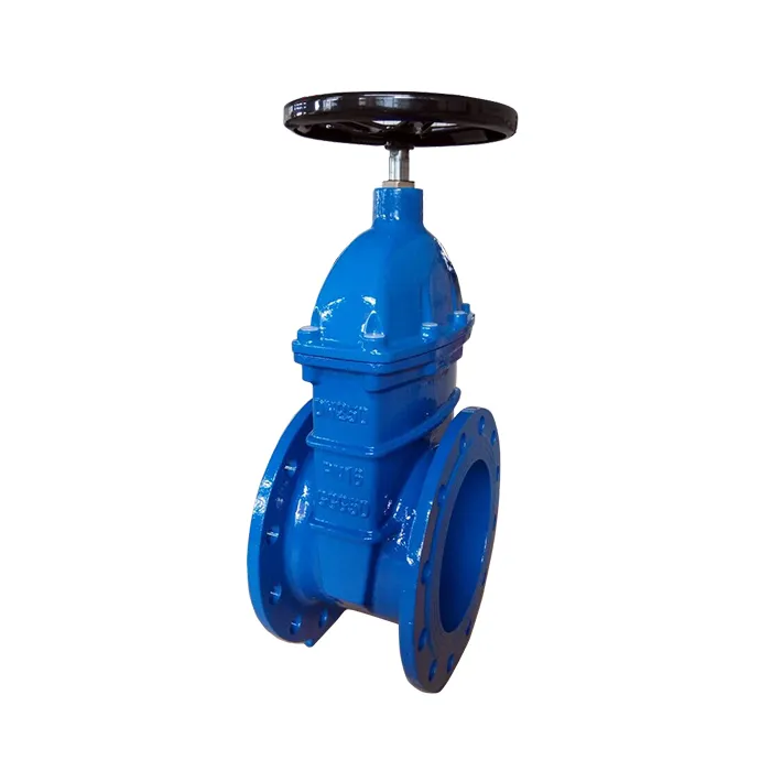 China High Pressure 4 Inch DIN F4 Ductile Cast Iron Ggg50 Resilient Seated Nrs Sluice Gate Valve Factory