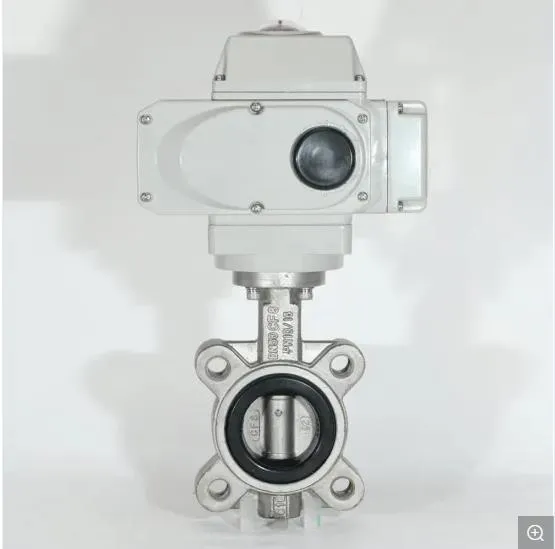 Chinese Reliable Supplier Butterfly Valve DN250 Wafter Type Exhaust Stainless Steel 7"