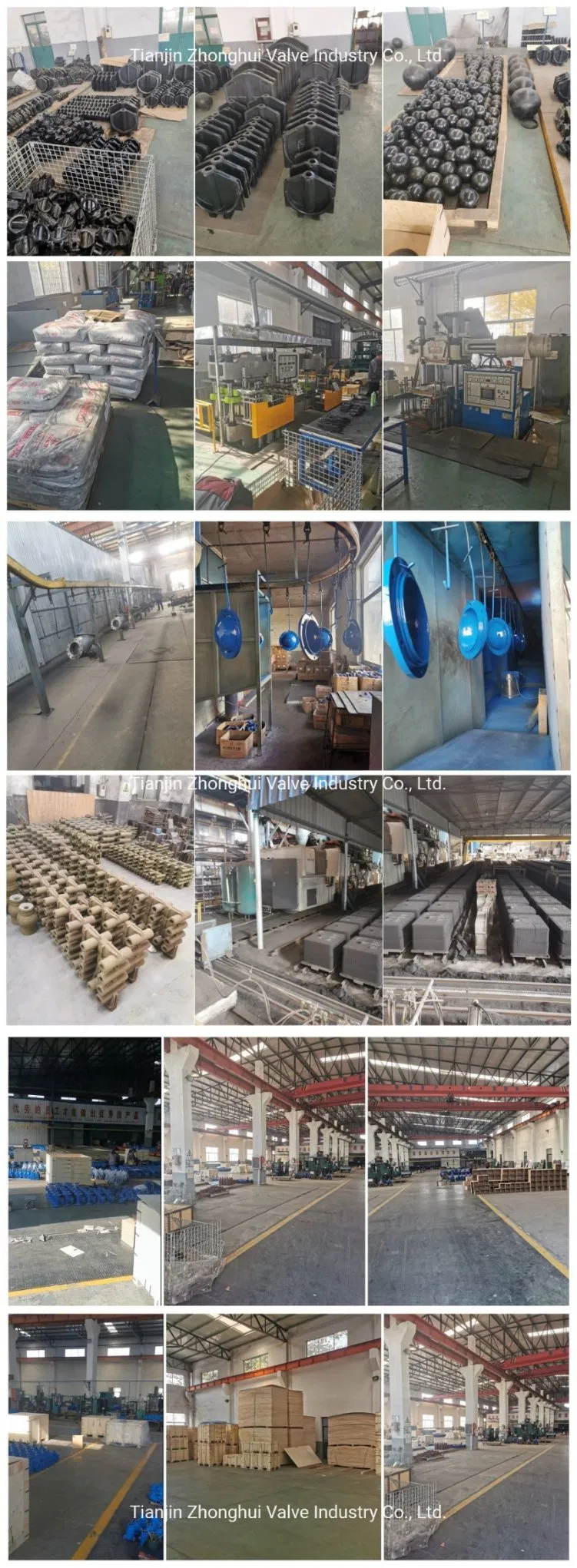 Ci Gear Operated Wafer Butterfly Valve