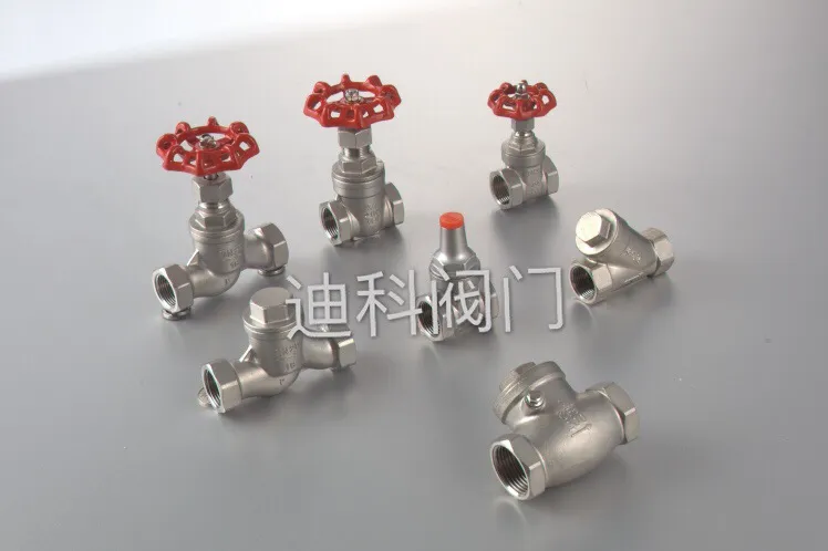 Control Series Valve Industrial Stainless Steel Bsp BSPT 1PC Butterfly Handle Ball Valve