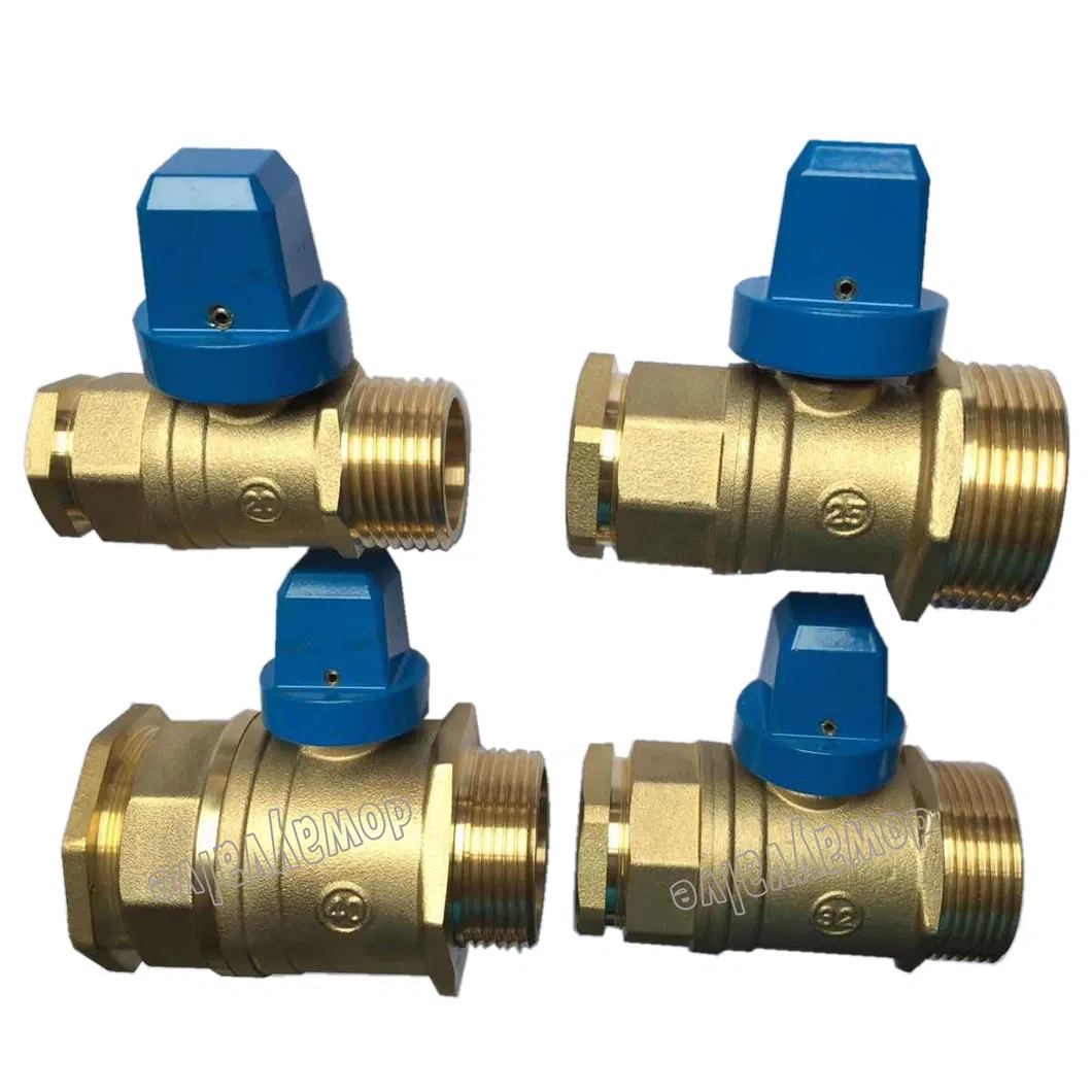 Cw602n Connection Ball Valve PE Compression End for PE Pipe