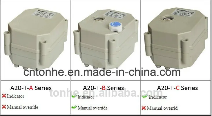 DC5V/DC9-24V 3/8 Inch 304ss Motorized Water Control Ball Valve