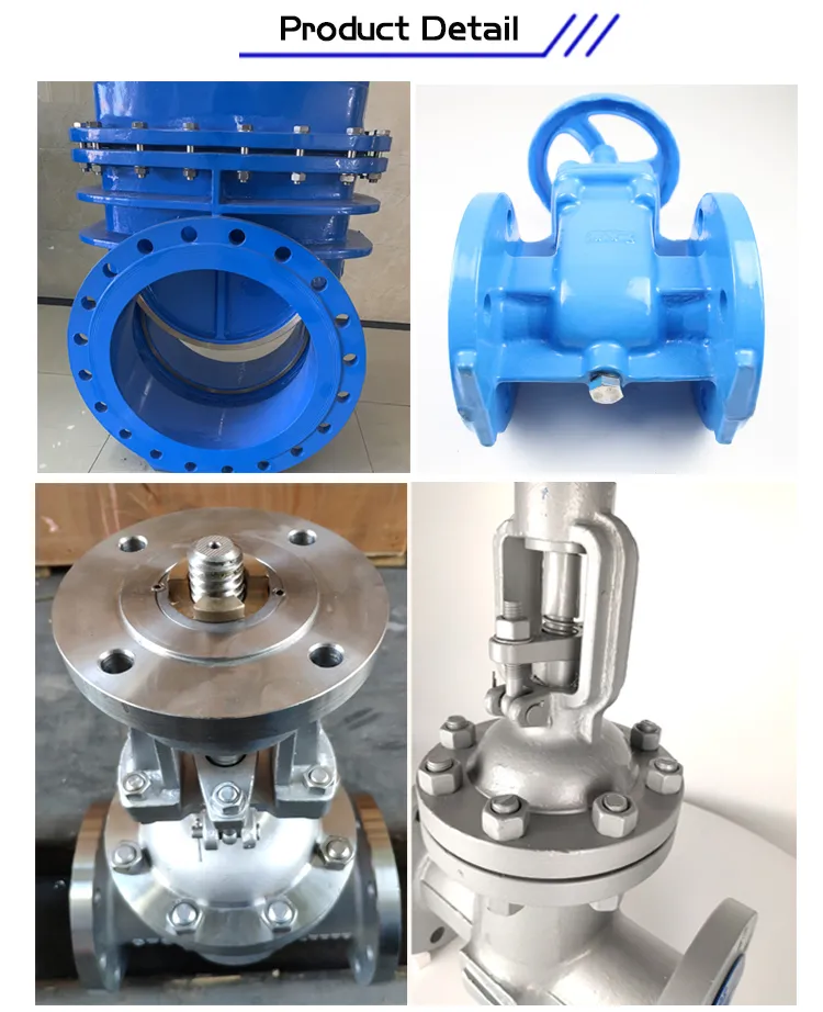 Di/Cast Iorn Pn10/16/25 Metal Seat Gate Valve