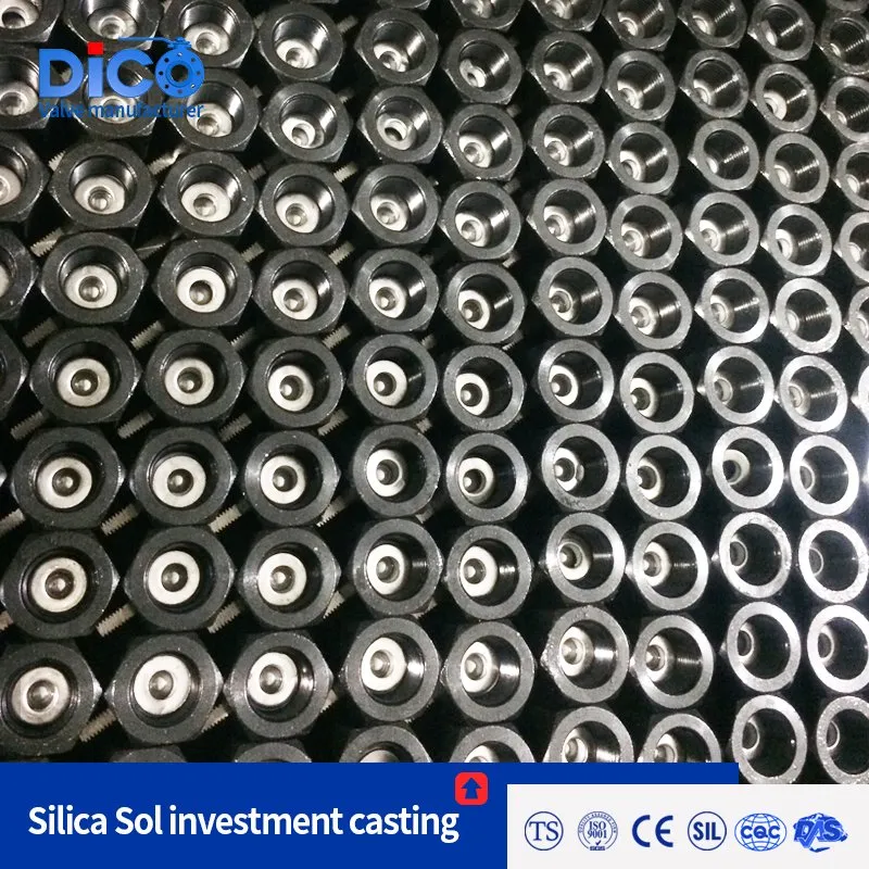 Dico Reduce Bore 2000wog Hexagon A105 NPT 1PC Floating Ball Valve