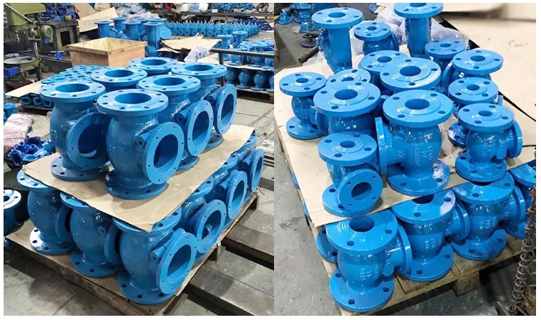 DIN Swing Check Valve Pn16 Available with L&W in DIN3202 F6