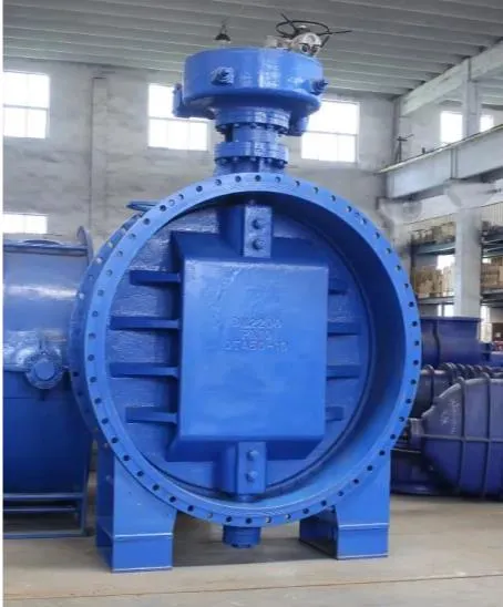 DN3200-DN4000 Ductile Iron Flanged Butterfly Valve