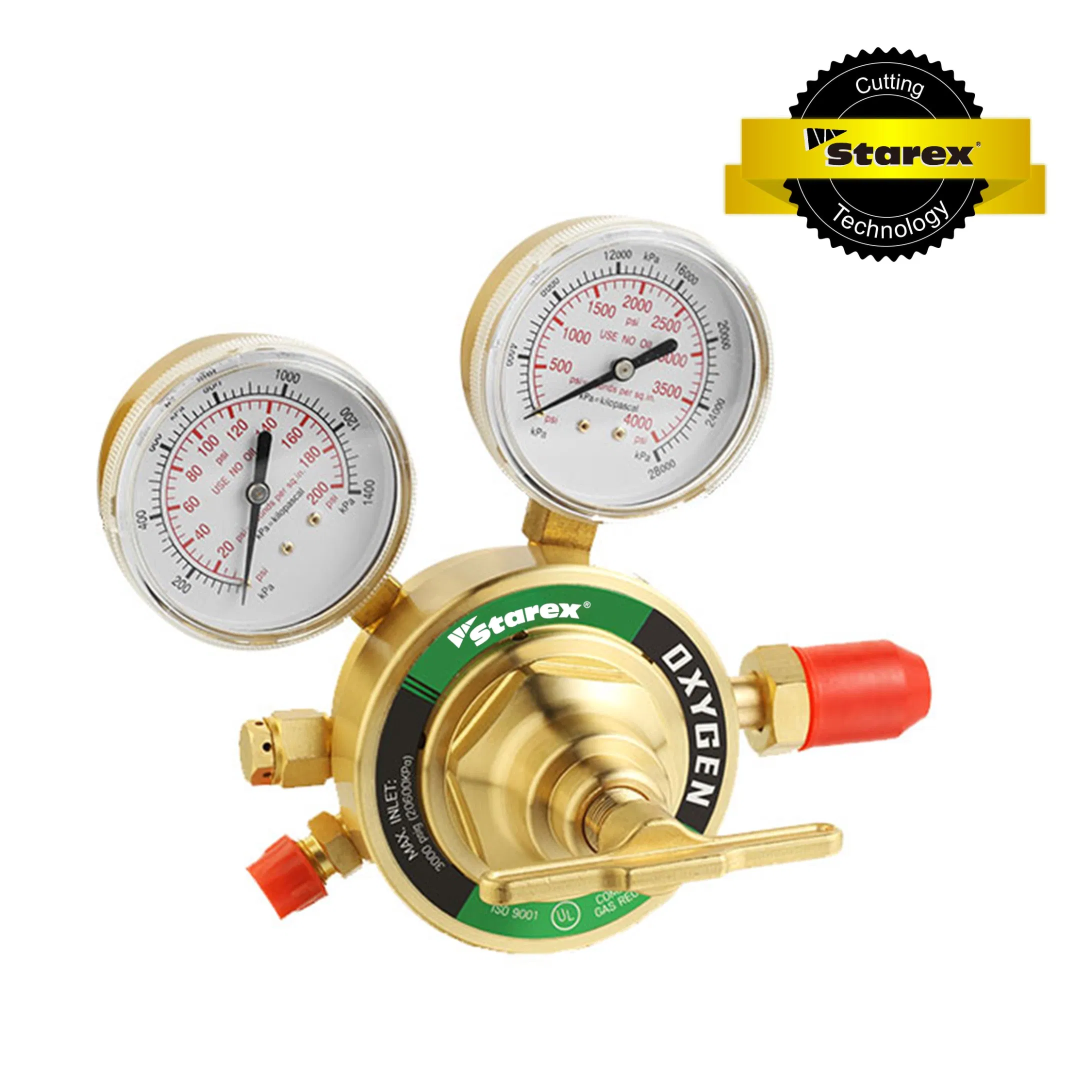 Extra Heavy Duty Oxygen Regulator UL Listed