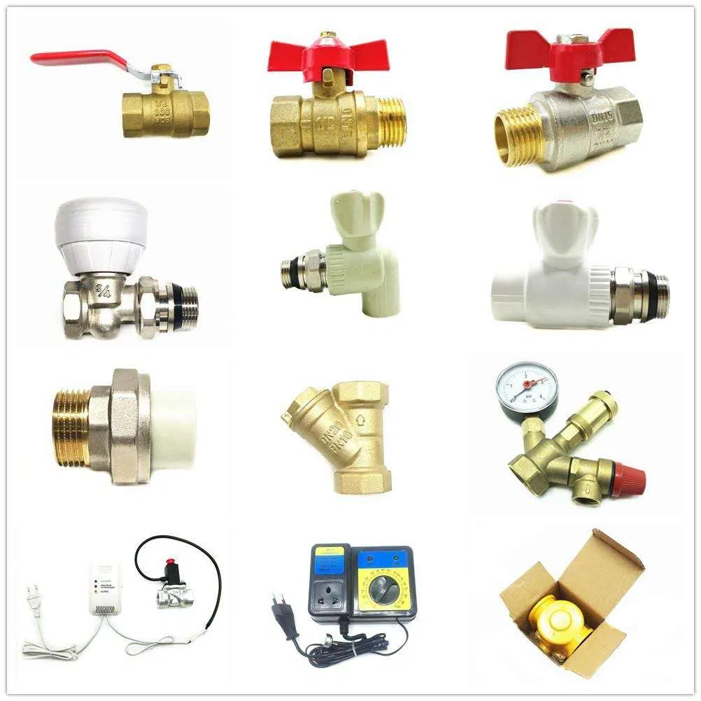 Fcu Valves with Black Foam Box for Central Air Conditioning System