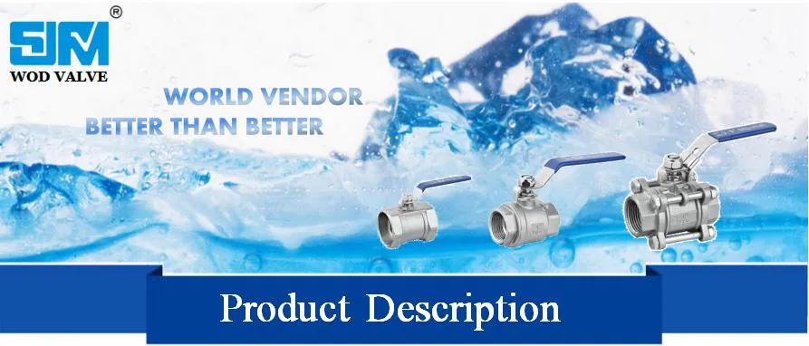 Female Threaded Ball Valve A105/Wcb 1000wog
