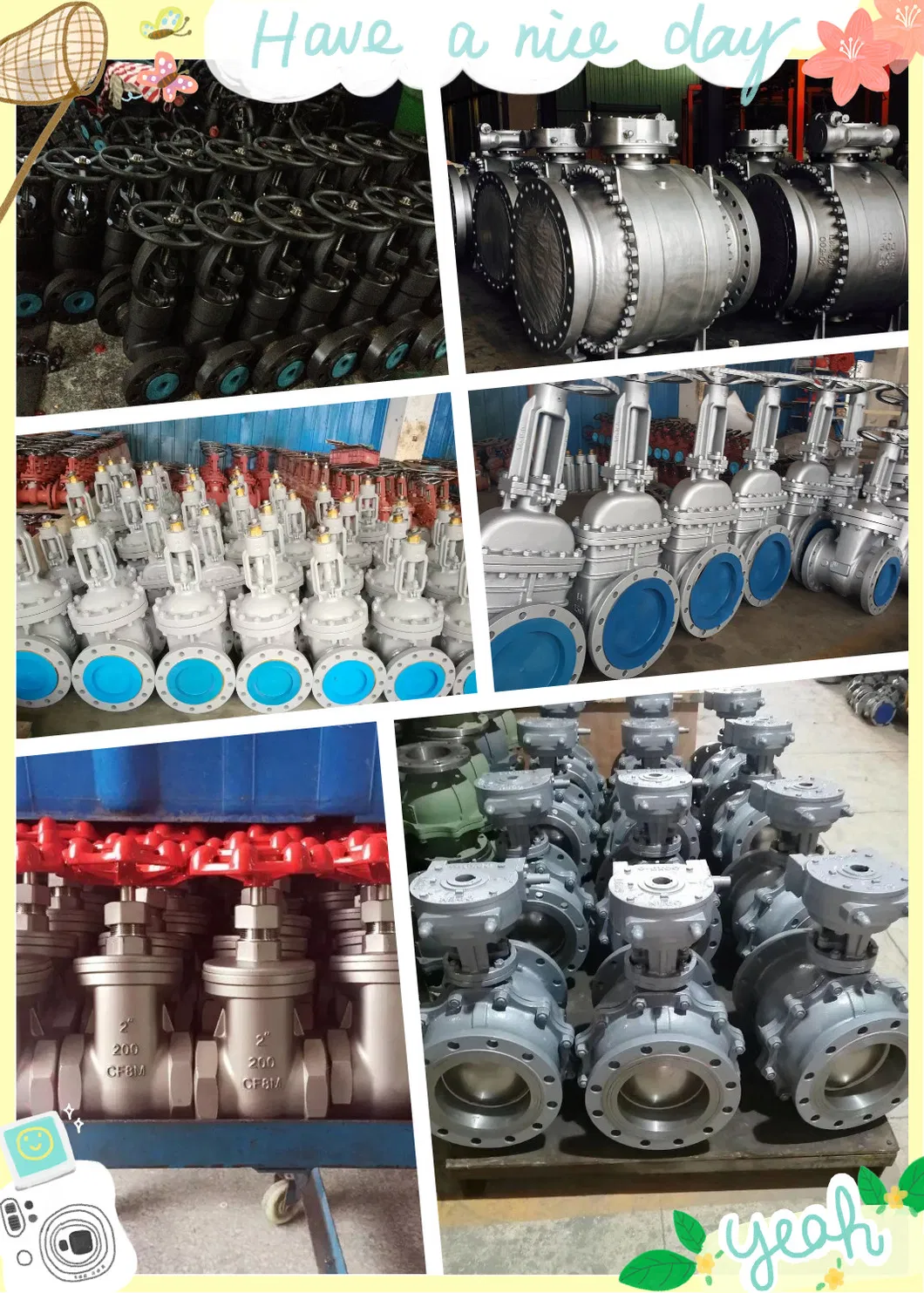 Fire Safe Full Port ANSI/API Wcb/CF8/CF8m Stainless Steel Floating Flange Ball Valve Nace Mr0175