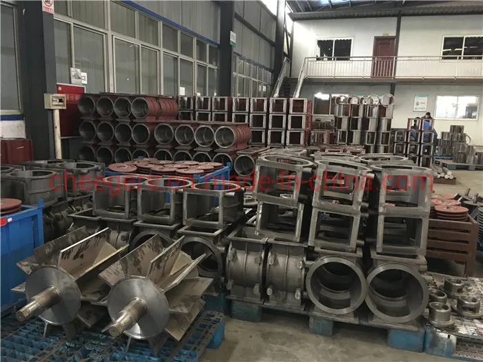 Flow Through Rotary Valve Airlock Powder Drying Rotary Valve