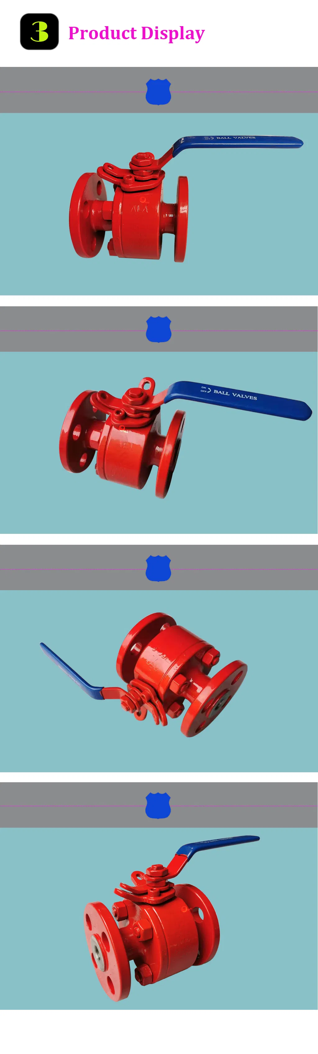 Forged Carbon Steel A105n Body Stainless Steel Ball Side Entry Flange Floating Ball Valve