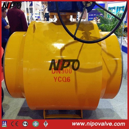 Forged Seel Butt Welded Fully Welded Ball Valve