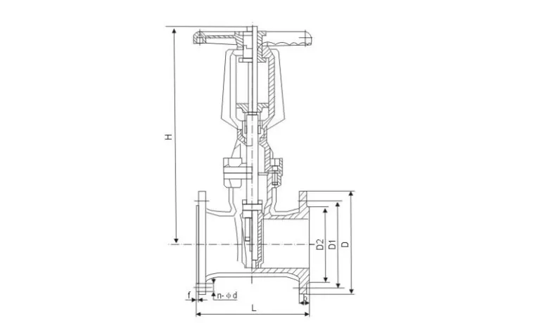 High Quality ANSI Stem 8 Inch Gate Valve Pn16 4 Inch Gate Valve in China